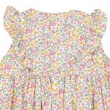Korango - Floral Smocked Sunsuit - Yellow Floral