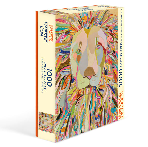 Werkshoppe - 1000 Piece Jigsaw Puzzle - Majestic Lion