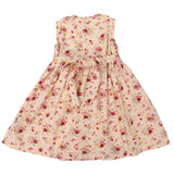 Korango - Hand Smocked Floral Dress - Rose