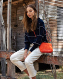 Elms + King - Boston Crossbody Bag - Red