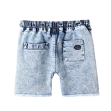 Cracked Soda - Dustin Cracked Soda Denim Shorts - Blue