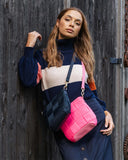 Elms + King - Boston Crossbody Bag - Hot Pink