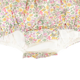 Korango - Floral Smocked Sunsuit - Yellow Floral