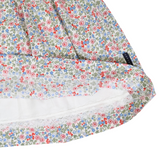 Korango - Frill Smocked Dress - Red Floral