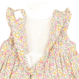 Korango - Frill Smocked Dress - Yellow Floral