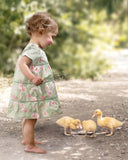 Toshi - Matilda Baby Dress - Desert Rose Apple