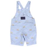 Korango - Embroidered Truck Chambray Overall - Light