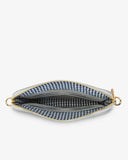 Elms + King - Bowery Wallet - Silver Crinkle