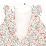 Korango - Frill Smocked Dress - Red Floral