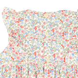 Korango - Floral Smocked Sunsuit - Red Floral