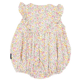 Korango - Floral Smocked Sunsuit - Yellow Floral