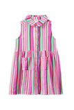 Milky - Crinkle Stripe Dress