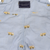 Korango - Embroidered Truck Chambray Overall - Light
