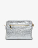 Elms + King - Bowery Wallet - Silver Crinkle