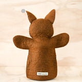 Tara Treasure’s - Hand Puppet - Brown Kangaroo With Joey