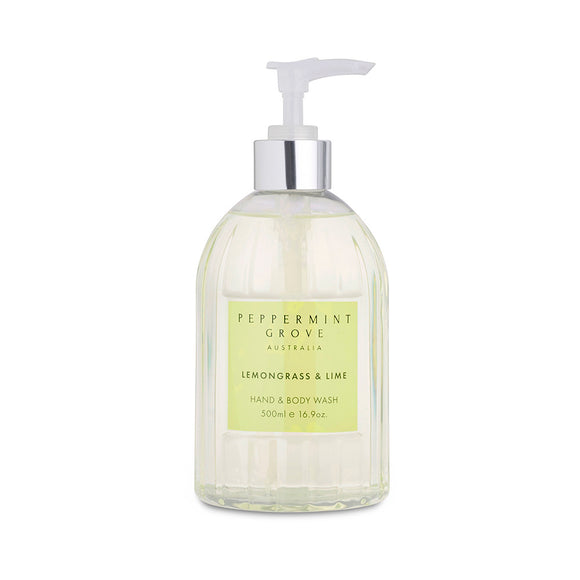 Peppermint Grove - Hand & Body Wash 500ml - Lemongrass & Lime