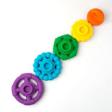 Jellystone Designs - Rainbow Stacker & Teether Toy