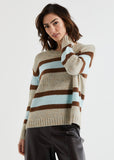 LD & Co - Lofty Stripe Jumper - Oat