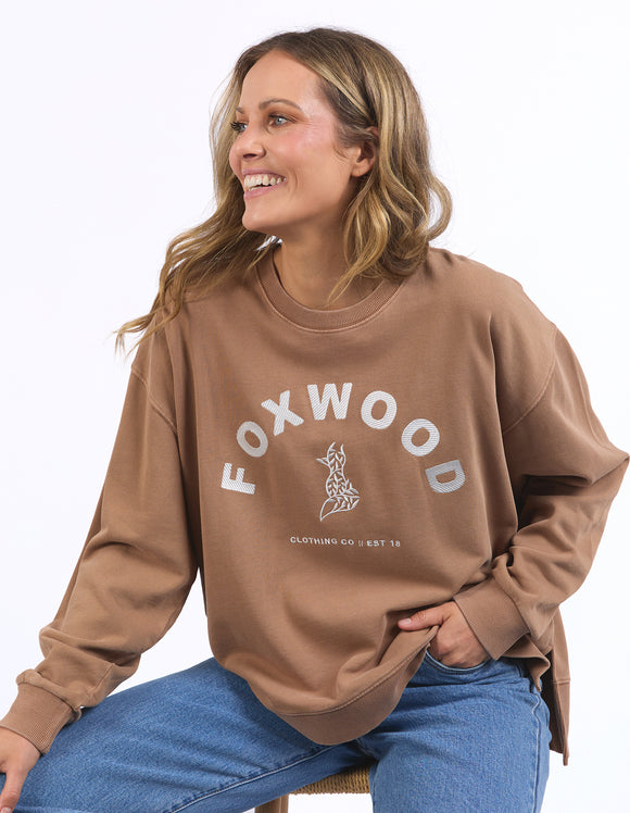 Foxwood - Effortless Crew - Tan