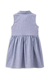 Milky - Gingham Dress - Navy