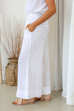 Free Angel - Tasca Pants - White