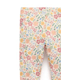 Purebaby - Thick Leggings With Pockets - Wild Flower
