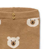 Wilson & Frenchy - Beary Cute Organic Knitted Jacquard Leggings