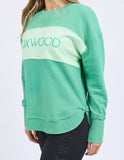 Foxwood - Simplified Tonal Crew - Green
