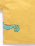 Purebaby - Chameleon Relaxed Tee - Corn