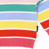 Korango - Striped Knit Sweater - Yellow