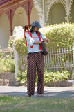 Ceres Life - Resort Pant - Chocolate Polka Dot