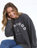 Foxwood - Effortless Crew - Iron Grey