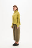 Tirelli - Roll Hem Pocket Knit - Deep Citrus