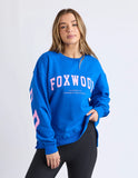 Foxwood - Interval Crew - Cobalt / Neon Pink