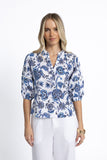 Humidity - Rosa Blouse - Jardn Print
