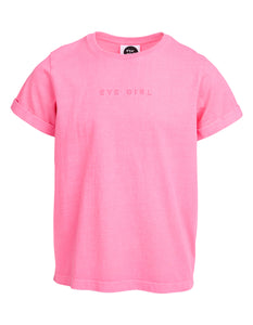 Eve Girl - Washed Tee - Rose
