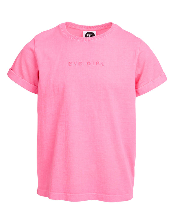 Eve Girl - Washed Tee - Rose