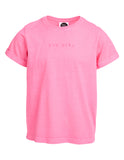 Eve Girl - Washed Tee - Rose