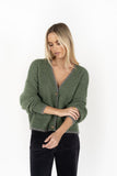 Humidity - Rome Cardi - Green/Grey