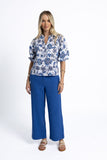 Humidity - Rosa Blouse - Jardn Print