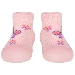 Toshi - Hybrid Walking Socks Jacquard - Butterfly Bliss