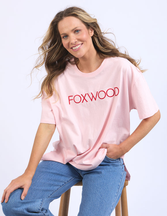 Foxwood - Simplified Tee - Pale Pink