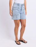 Foxwood - Balmy Short - Pale Blue Wash