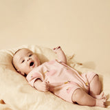 Wilson & Frenchy - Just Peachy Organic Knitted Growsuit