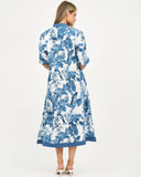 Liberty Rose - Blue Floral Dress