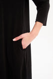 Tirelli - Overlay Panel Knit Dress - Black