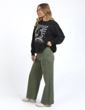 Foxwood - Sarah Wide Leg Jean - Green