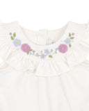 Bebe - Zara Frill Yoke Bodysuit