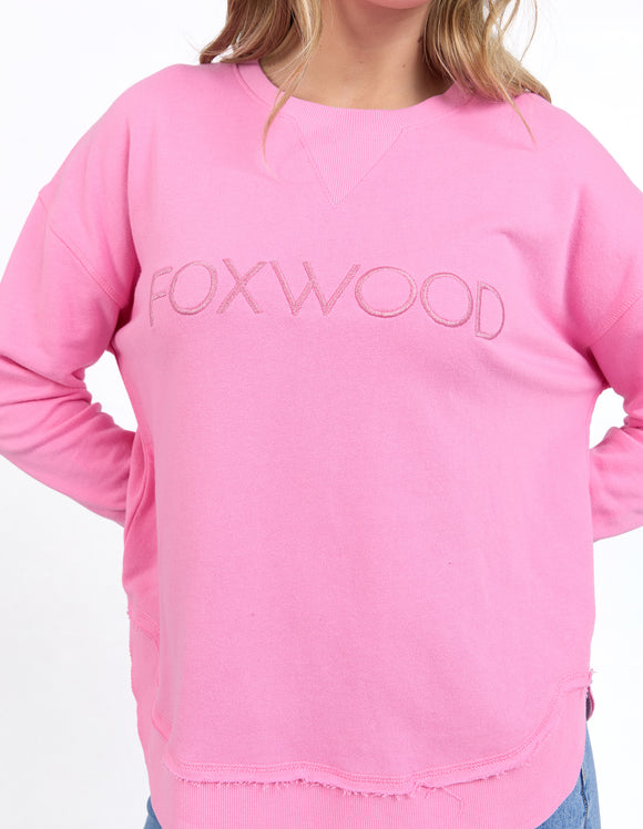 Foxwood - Simplified Crew - Bubblegum Pink