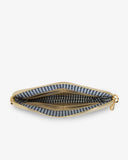 Elms + King - Bowery Wallet - Light Gold Crinkle